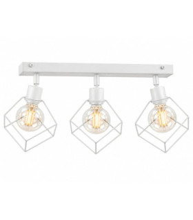 Ruben Ceiling Spotlight Bar White 63cm 3x E27-1