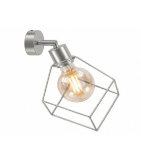 Ruben Wall Lamp Silver 22cm 1x E27-1