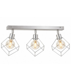Ruben Ceiling Spotlight Bar Silver 63cm 3x E27-1