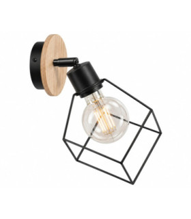 Ruben Wall Lamp Wood 22cm 1x E27-1