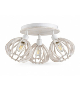 Nicoleta Ceiling Spotlight Clusters White 32cm 3x E27-1