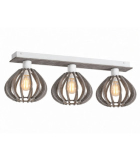 Nicoleta Ceiling Spotlight Bar Grey 62cm 3x E27-1