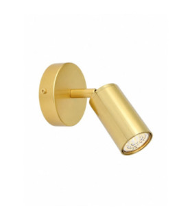 Eye Single Spotlight Black Gold 10cm 1x GU10-1