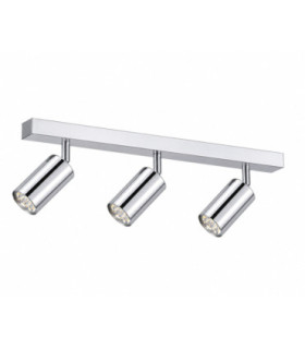Eye Ceiling Spotlight Bar Silver 50cm 3x GU10-1