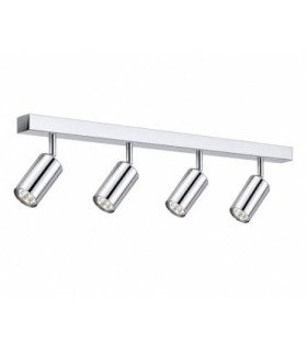 Eye Ceiling Spotlight Bar Silver 60cm 4x GU10-1