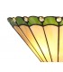 Tiffany Wall Lamp, 2 x E14, Green, Crystal - 5