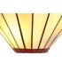 Tiffany Wall Lamp, 2 x E14, Red, Crystal - 3