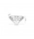 Tiffany Wall Lamp, 2 x E14, White, Grey, Black, Clear Crystal - 2