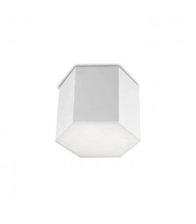 LED 1 Light Flush Ceiling Light White - 1