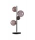 Table Lamp, 3 x G9, Polished Chrome, Smoked Glass - 3