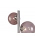 Table Lamp, 3 x G9, Polished Chrome, Smoked Glass - 4