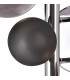 Wall Lamp, 2 x G9, Polished Chrome, Smoked Glass - 5
