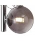 Wall Lamp, 2 x G9, Polished Chrome, Smoked Glass - 7
