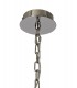 Ceiling Pendant, Semi Ceiling, 6 x E14, Polished Nickel - 5