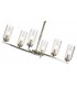 Ceiling Pendant, Semi Ceiling, 6 x E14, Polished Nickel - 6