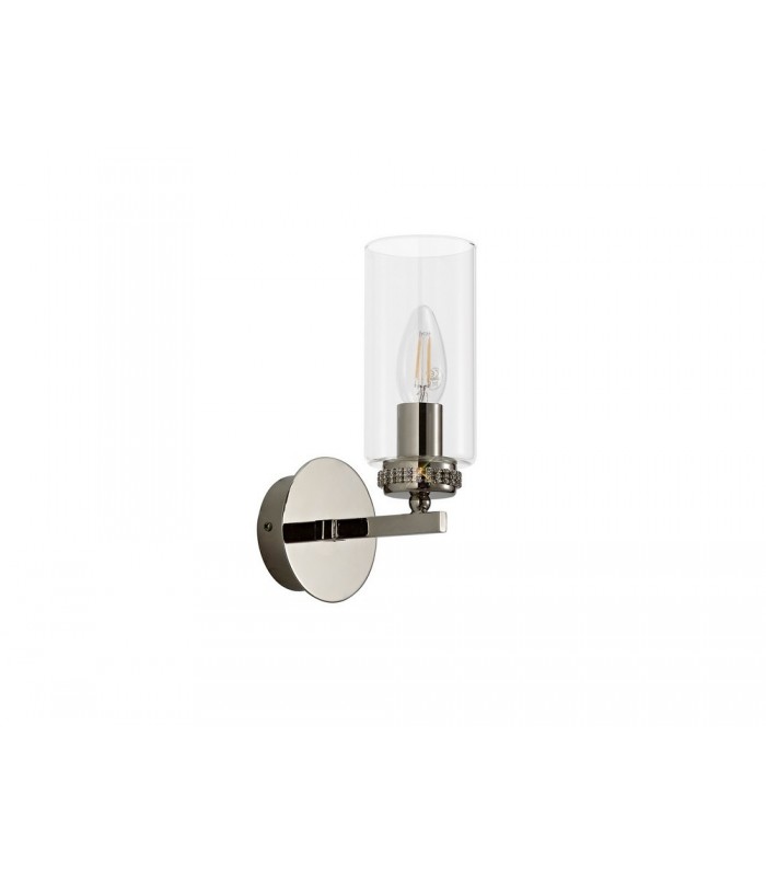 Wall Lamp Switched, 1 x E14, Polished Nickel - 3