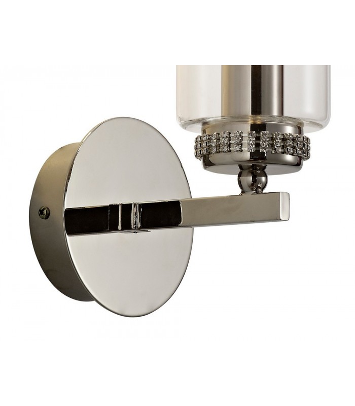 Wall Lamp Switched, 1 x E14, Polished Nickel - 4