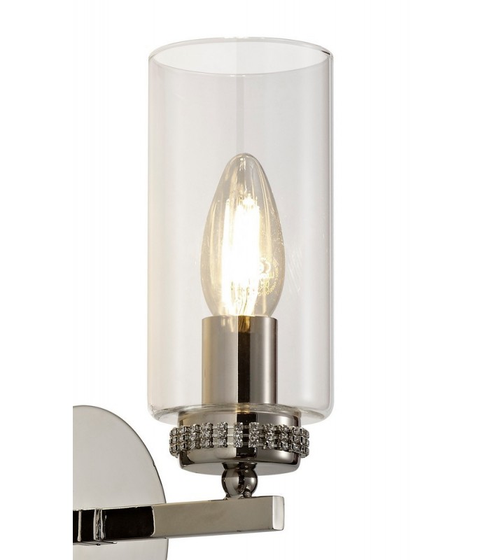 Wall Lamp Switched, 1 x E14, Polished Nickel - 5