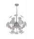 Ceiling Pendant,10 x E14, Polished Chrome - 5