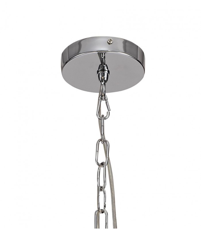 Ceiling Pendant,10 x E14, Polished Chrome - 6