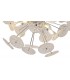 Ceiling Pendant,10 x E14, Polished Chrome - 8
