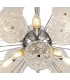 Ceiling Pendant,10 x E14, Polished Chrome - 9