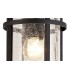 Ceiling, 1 x E27, Black, Clear Crackled Glass, IP54 - 6