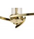 Ceiling Pendant, Semi Ceiling, 3 x E14, Polished Gold - 8