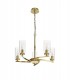 Ceiling Pendant, Semi Ceiling, 5 x E14, Polished Gold - 3