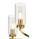 Ceiling Pendant, Semi Ceiling, 5 x E14, Polished Gold - 7