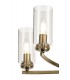 Ceiling Pendant, Semi Ceiling, 5 x E14, Antique Brass - 7