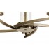 Ceiling Pendant, Semi Ceiling, 5 x E14, Antique Brass - 8