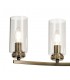Ceiling Pendant, Semi Ceiling, 6 x E14, Antique Brass - 7