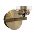 Wall Lamp Switched, 1 x E14, Antique Brass - 4