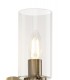 Wall Lamp Switched, 1 x E14, Antique Brass - 5
