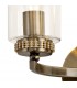 Wall Lamp Switched, 2 x E14, Antique Brass - 6