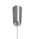 1 Light Ceiling Pendant, 1 x 5W LED, 3000K, 118lm, Polished Chrome - 5