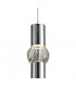 1 Light Ceiling Pendant, 1 x 5W LED, 3000K, 118lm, Polished Chrome - 8