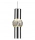 3 Light Linear Ceiling Pendant, 3 x 5W LED, 3000K, 304lm, Polished Chrome - 8