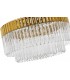 Ceiling Pendant Round 12 Light E14, Brass, Glass - 4