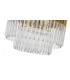 Ceiling Pendant Round 8 Light E14, Brass, Glass - 5