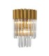 Wall Light 3 Light E14, Brass, Glass - 1