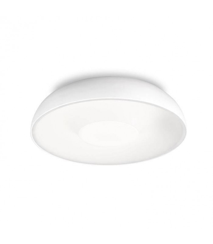 1 Light Small Ceiling Flush Light White - 1