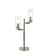 Table Lamp, 2 x E14, Polished Nickel - 1