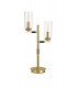Table Lamp, 2 x E14, Polished Gold - 3