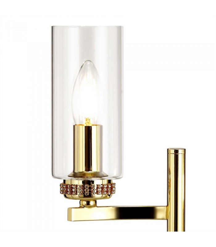 Table Lamp, 2 x E14, Polished Gold - 6
