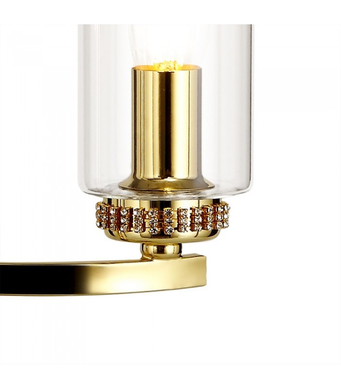 Table Lamp, 2 x E14, Polished Gold - 7