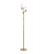 Floor Lamp, 3 x E14, Polished Gold - 1