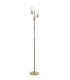Floor Lamp, 3 x E14, Polished Gold - 3
