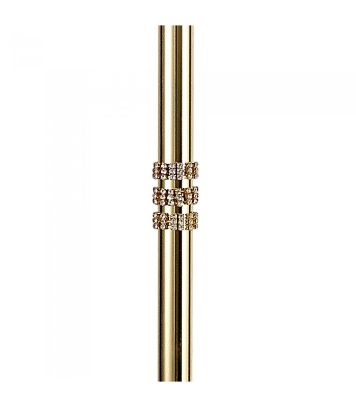 Floor Lamp, 3 x E14, Polished Gold - 5